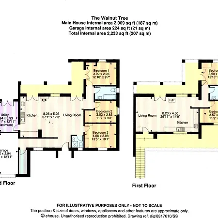The Walnut Tree 别墅 凯法米洛斯